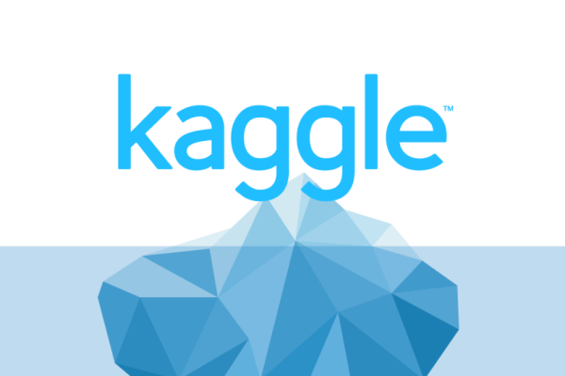 The image shows Kaggle logo