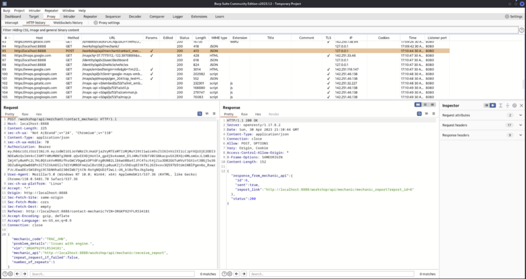 Vehicle Details Owasp crAPI